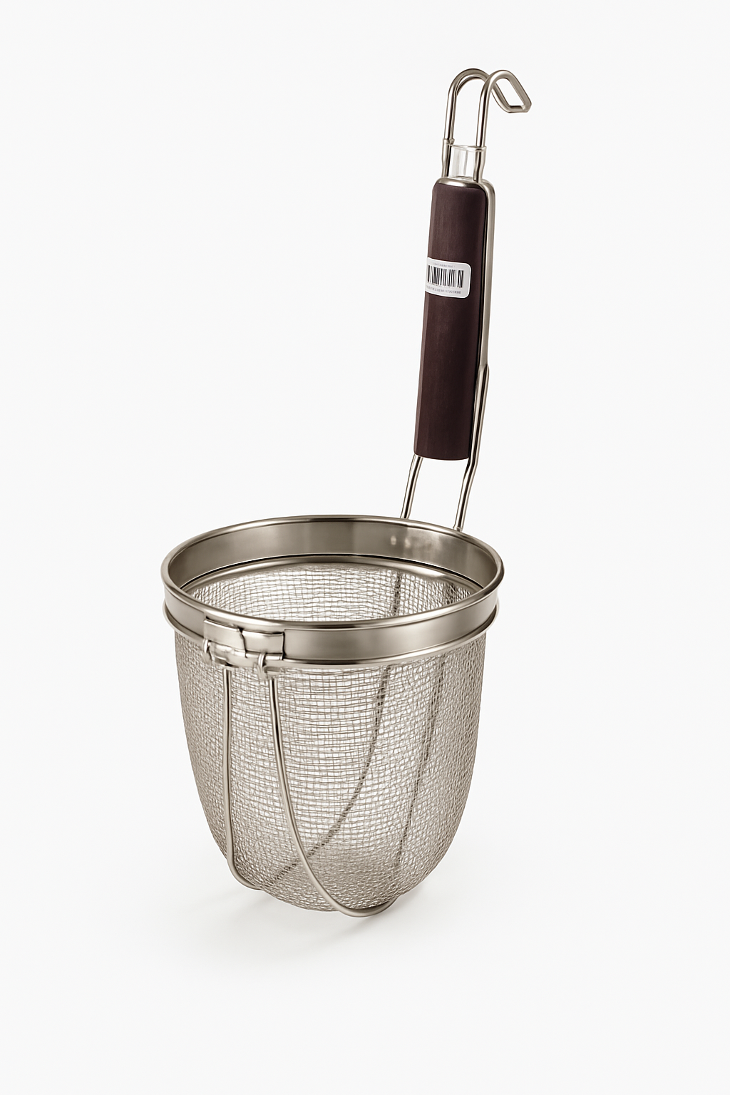 kitchen knock - Noodle Basket Mesh - Heavy Duty - Wooden Handle
