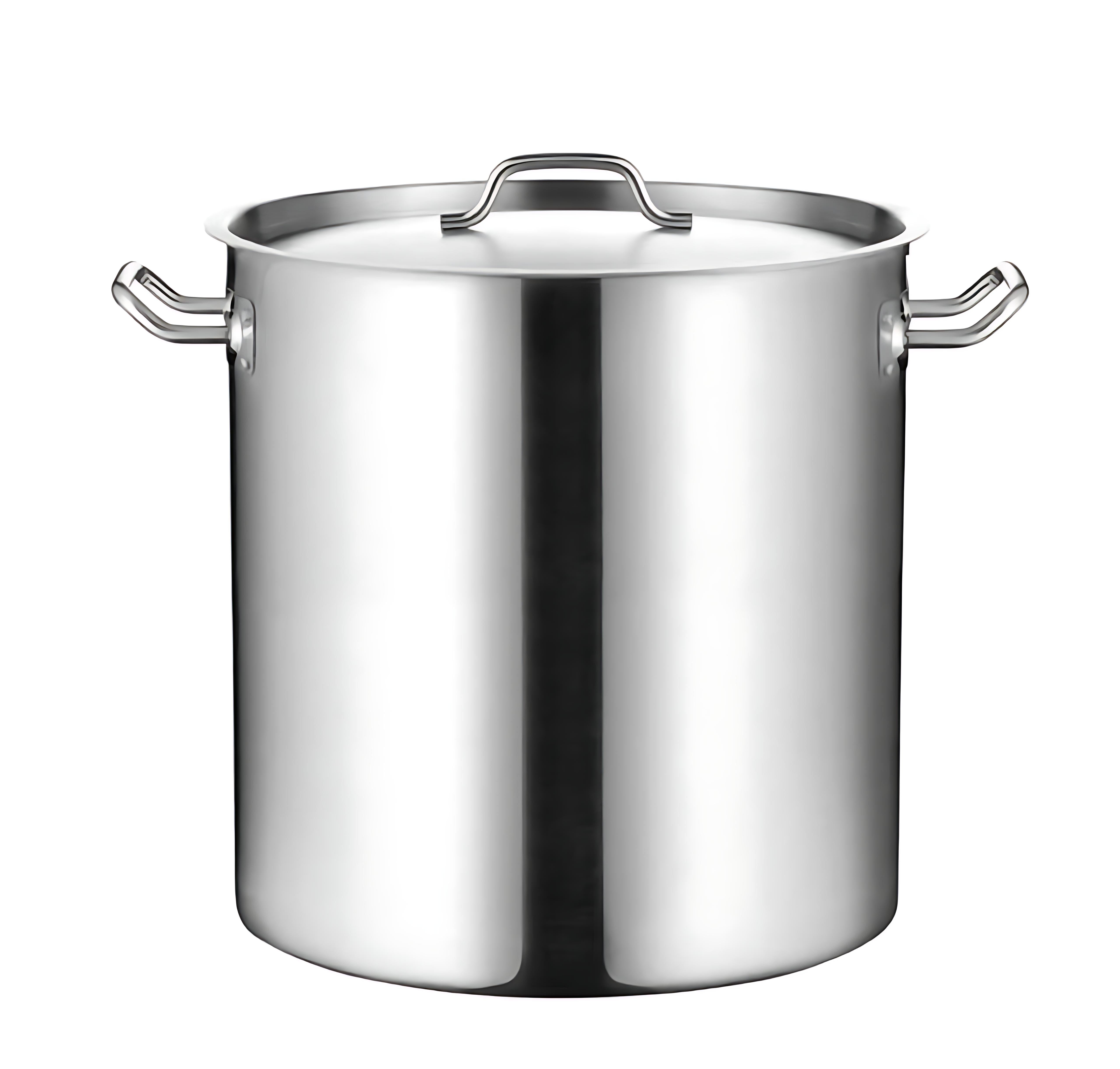 kitchen knock - Stock Pot - (03) - IH - S/S 50L - Ø400mm*400mm*1mm