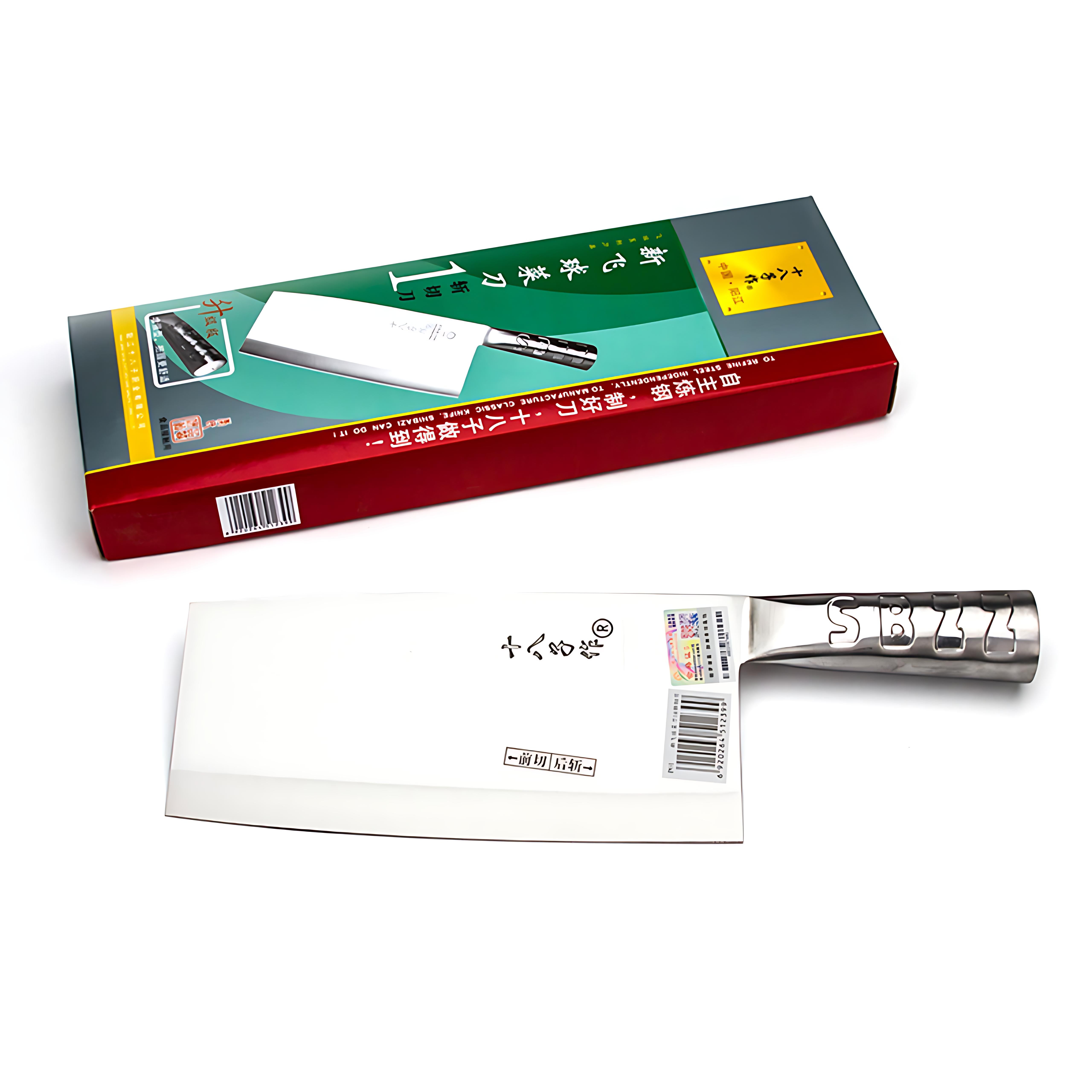 kitchen knock - Cleaver P02 - S/S - Chinese