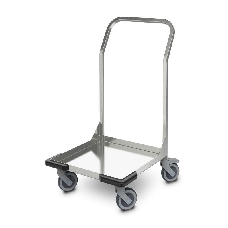 KR-50-50-E - Hupfer Basket Trolley S-S Suit 500 X 500Mm Baskets