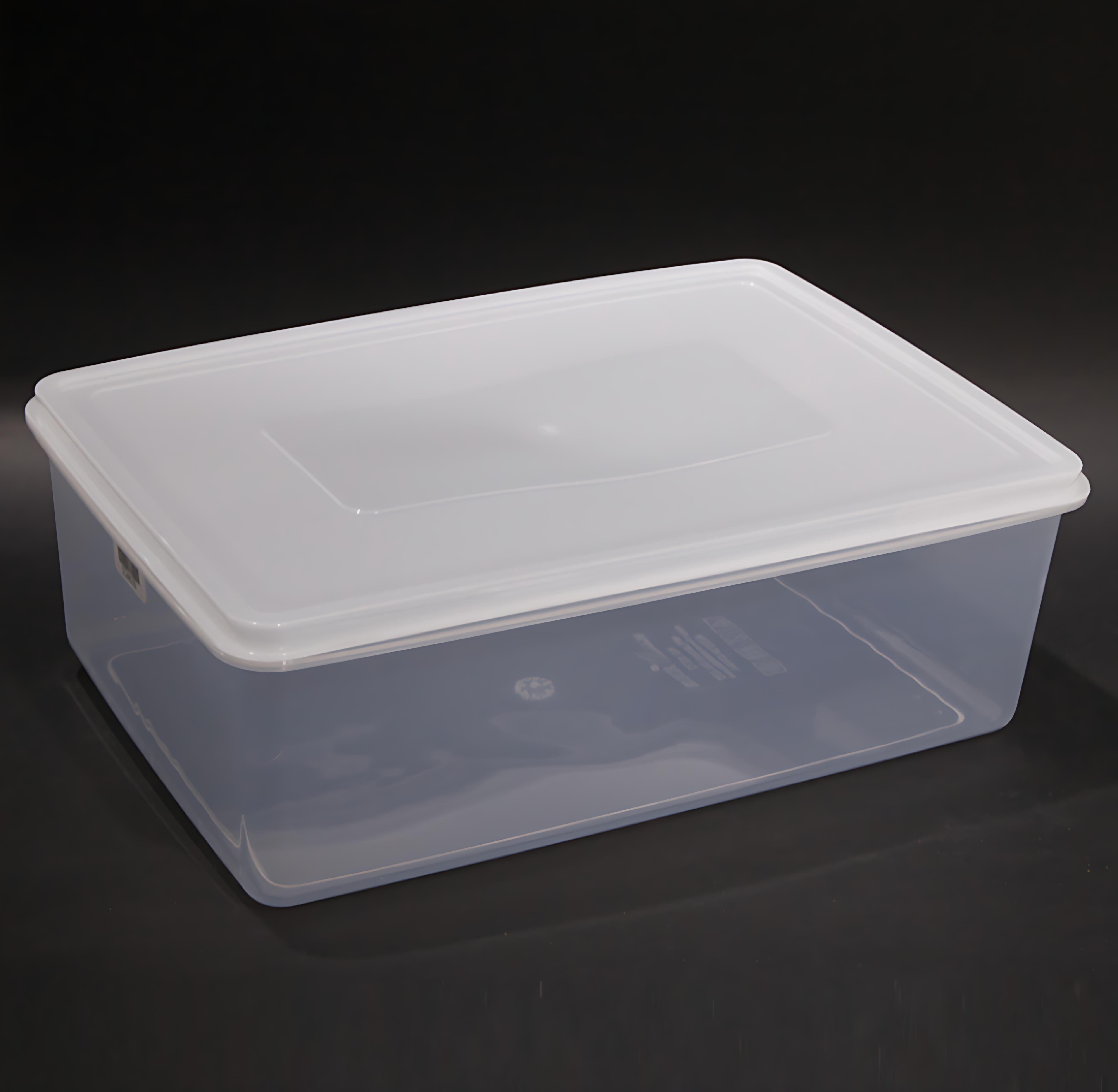 kitchen knock - Food Storage Box White - 6.5L - 345mm*230mm*120mm - 0272