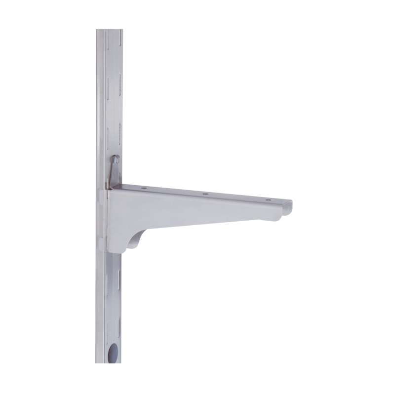 0163434 - Hupfer ADJUSTABLE WALL SHELVING BRACKET SS 300MM