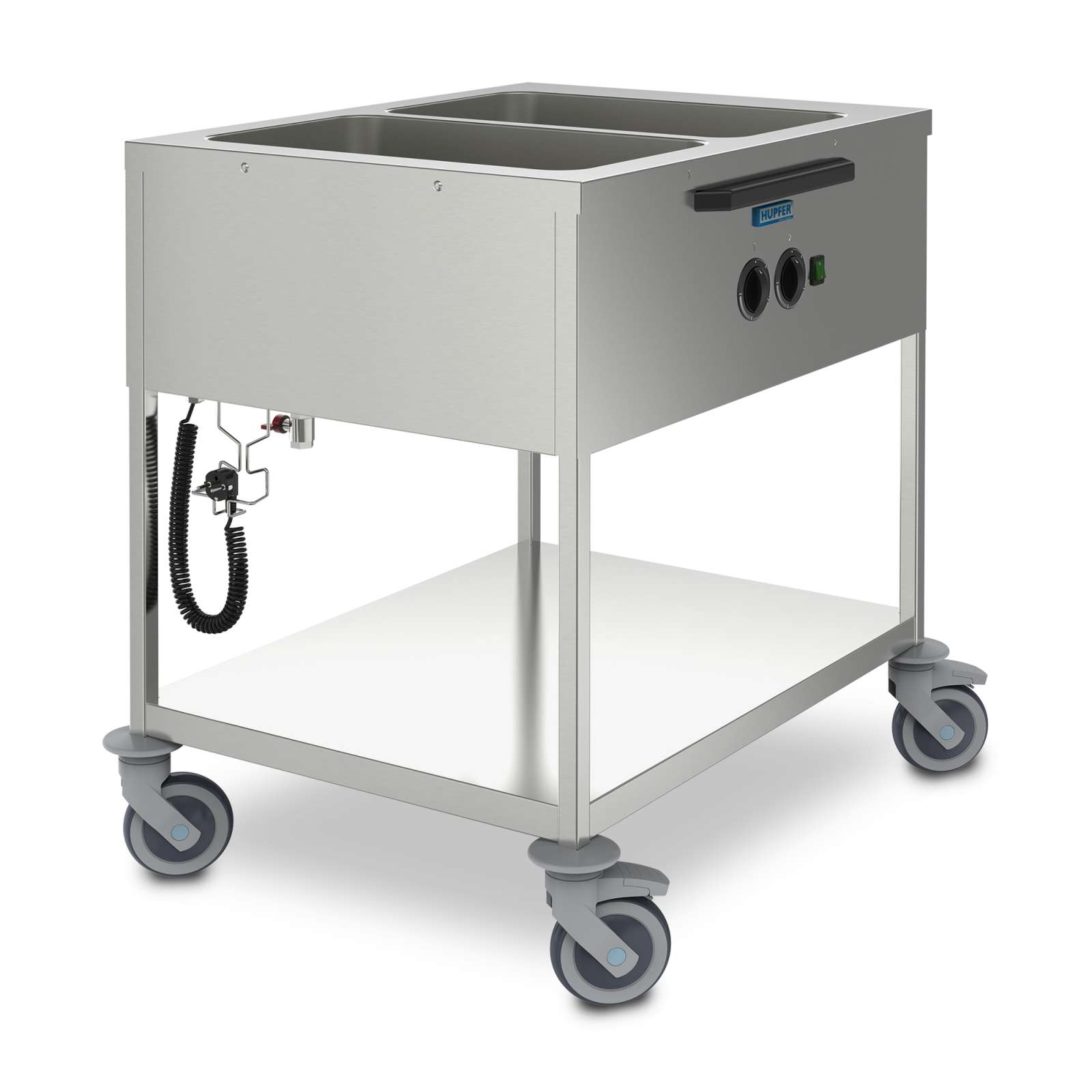 SPA-EB-2-LS - Hupfer Mobile Heated Bain Marie 3 X Gn 1-1