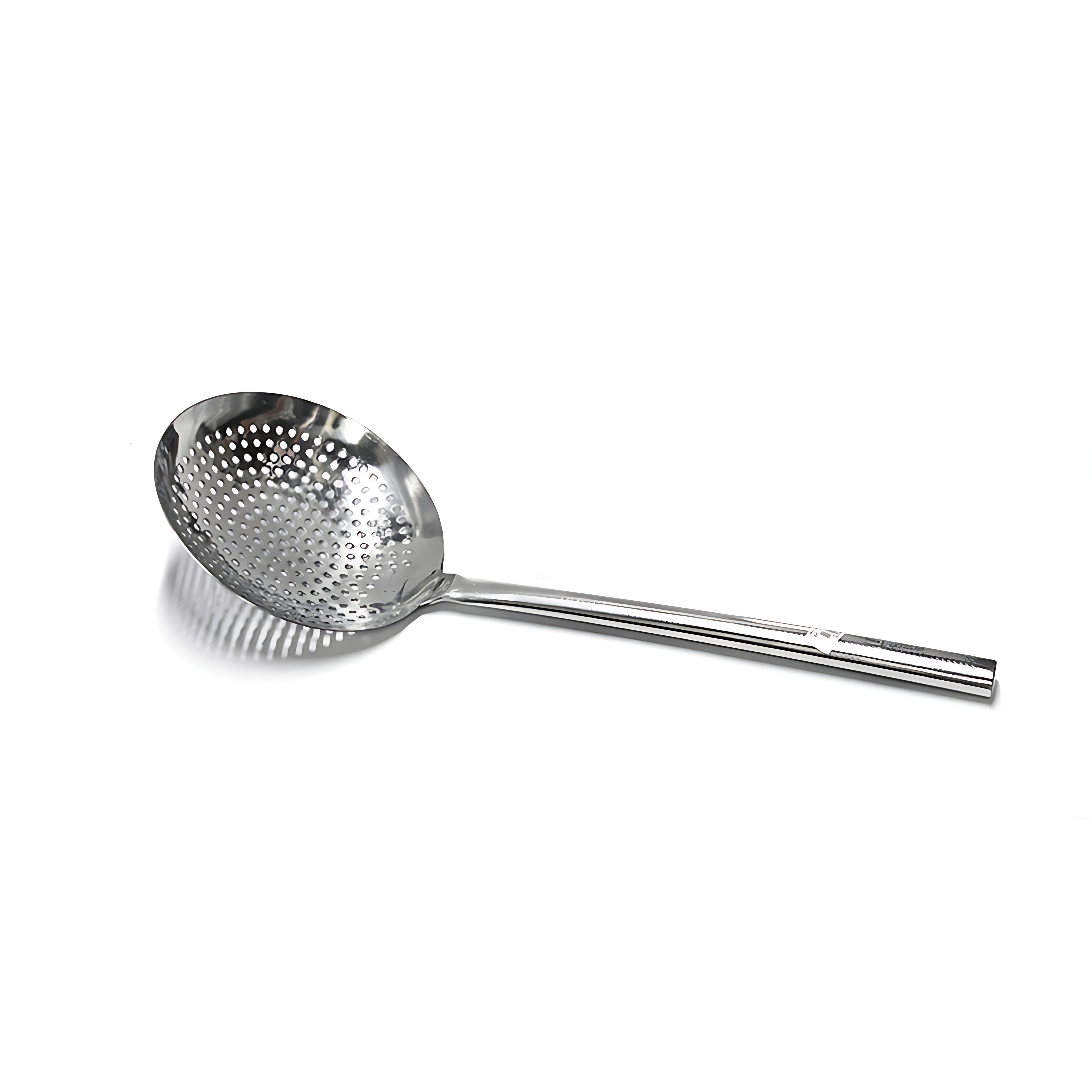 kitchen knock - Perforated Skimmer Perforated - Long Handle - Ø220mm