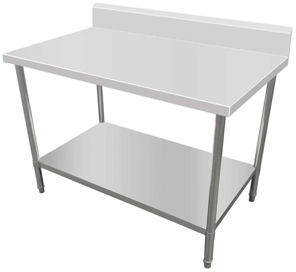 kitchen knock - Work Bench with Splashback & Undershelf AWS-0360 / 600