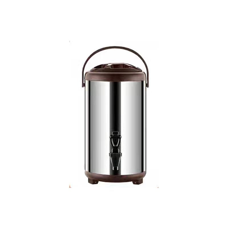 kitchen knock - Drink Dispenser - S/S Brown Rim - 12L