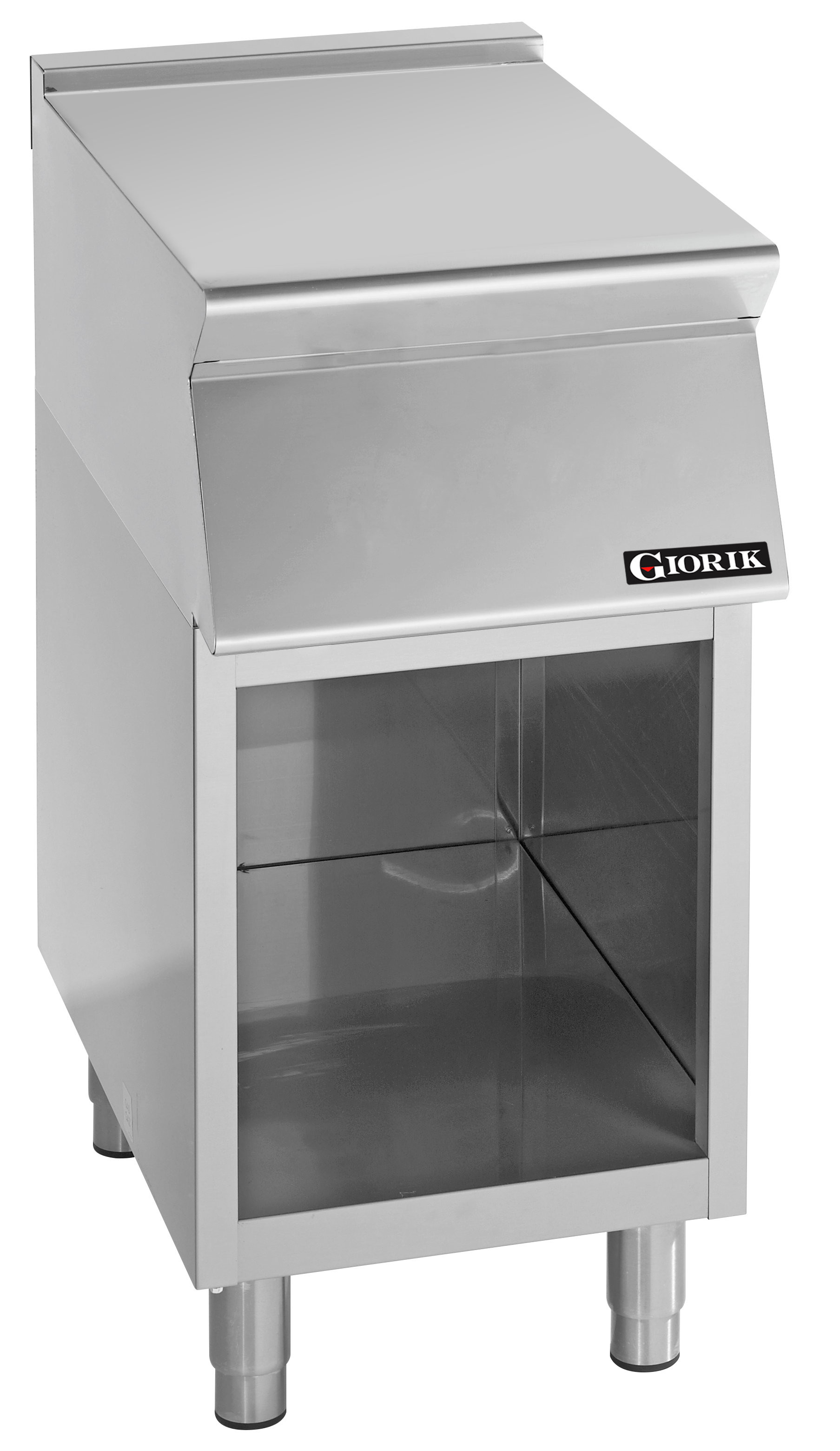 Giorik 700 Series   400mm Wide Ambient Worktop on Open Base EN720G