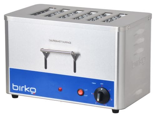 Birko 1003203 - Vertical Slot Toaster 6 Slice