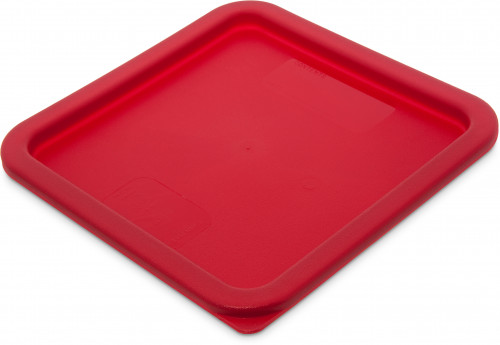 1197105 Carlisle StorPlus Red Square Container Lid to suit 6L & 8L Containers 229mm x 229mm x 16mm