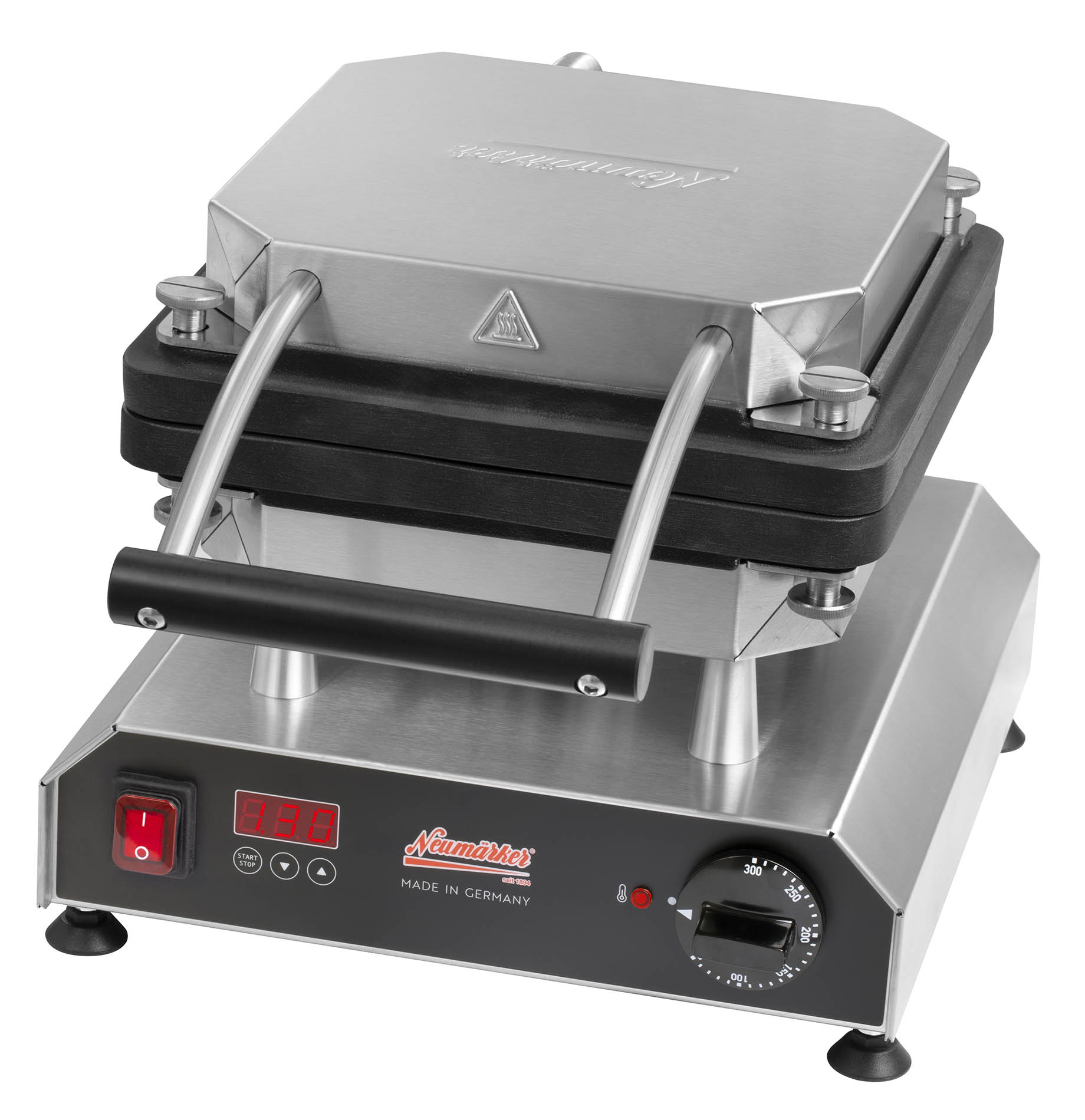 Neumarker NEE-12-40801DT - Single Changeable Jaffle & Waffle Iron