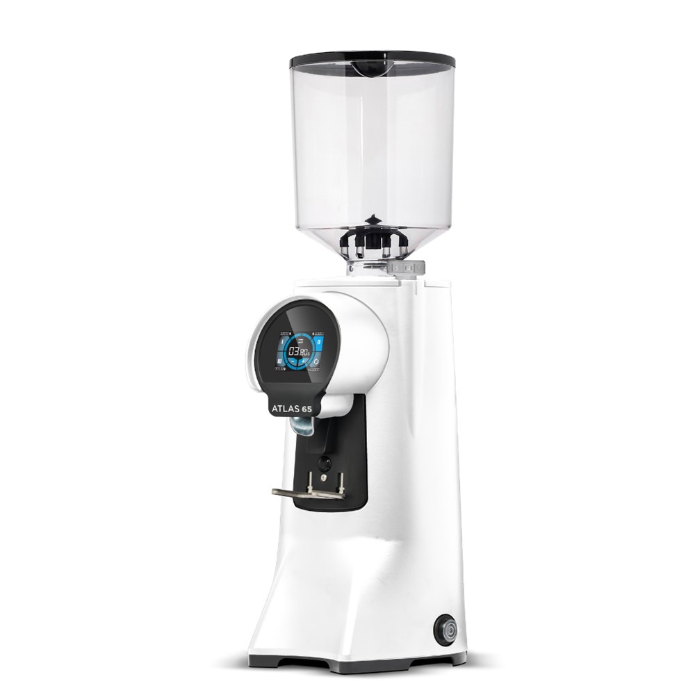 Eureka Atlas 65 High Speed Coffee Grinder - White
