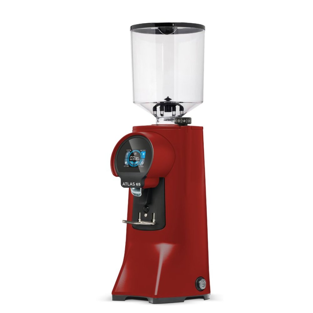 Eureka Atlas 65 High Speed Coffee Grinder - Red