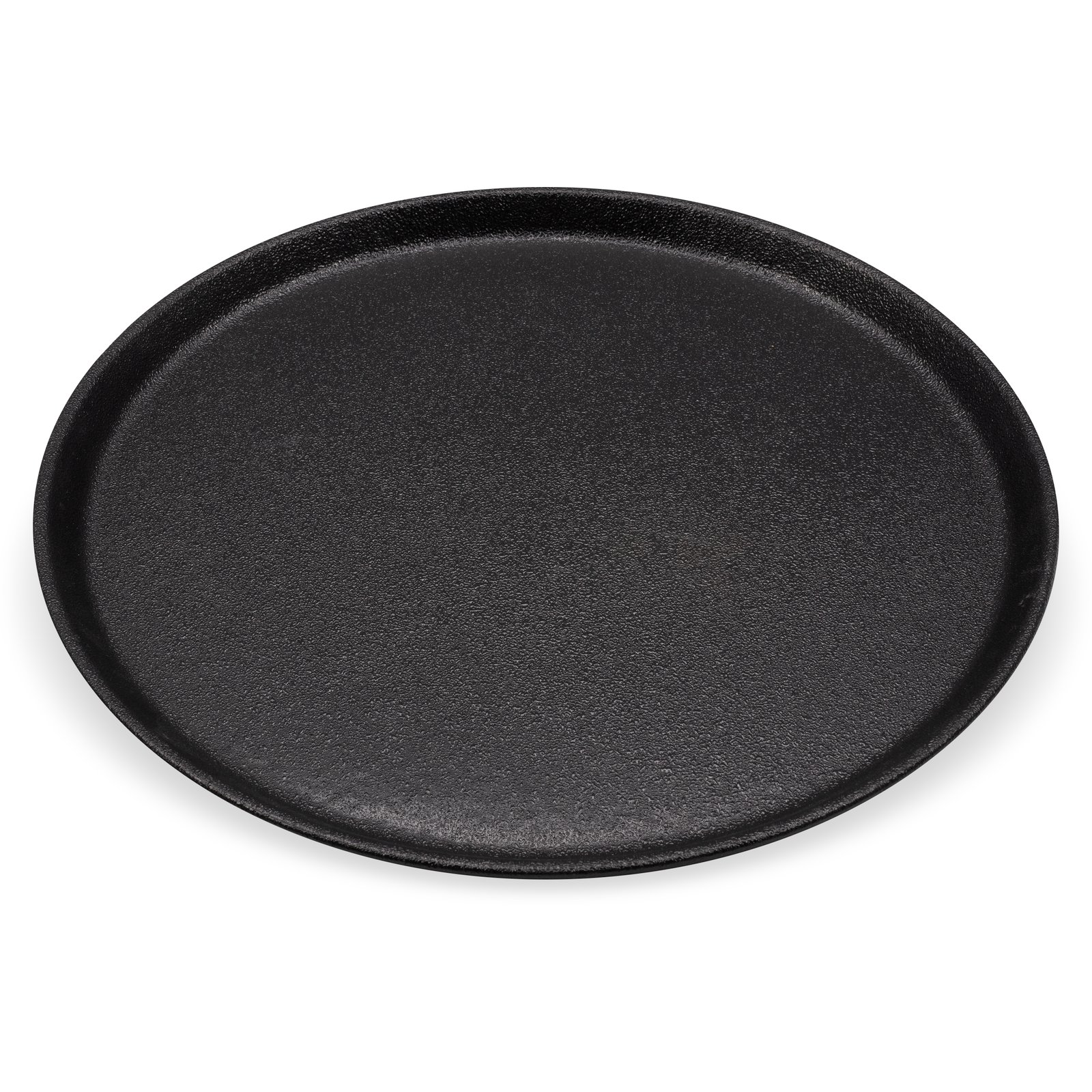 1400GR2004 GriptiteTM 2 Round Non-Skid Tray 350mm in Black specially designed stain & odour resistant