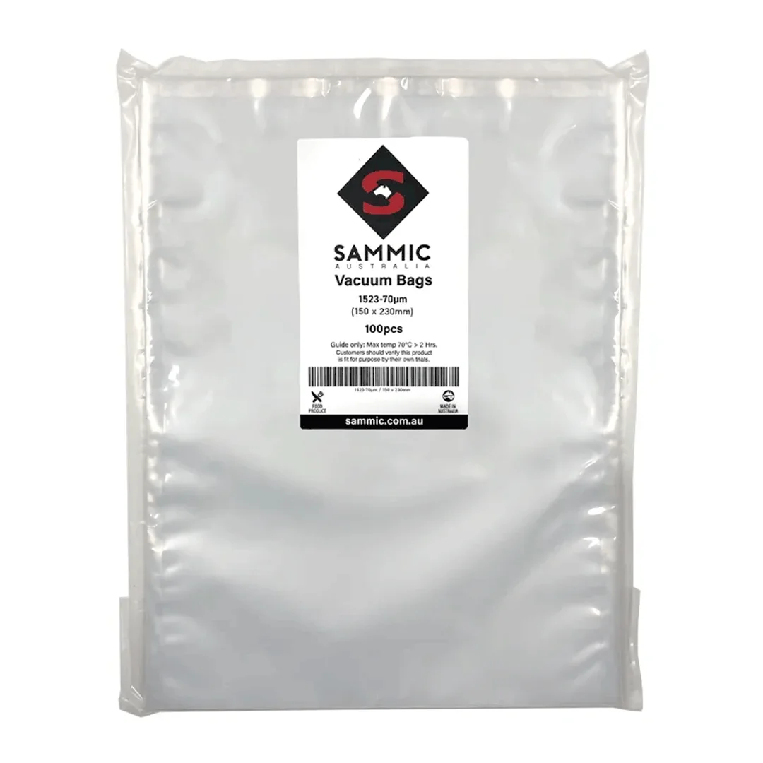 PACK OF 100 BAGS, 150 x 230mm, 70µm