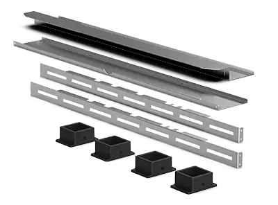Unox XUC062 Double Stack Installation Kit for Maxi.Link Column