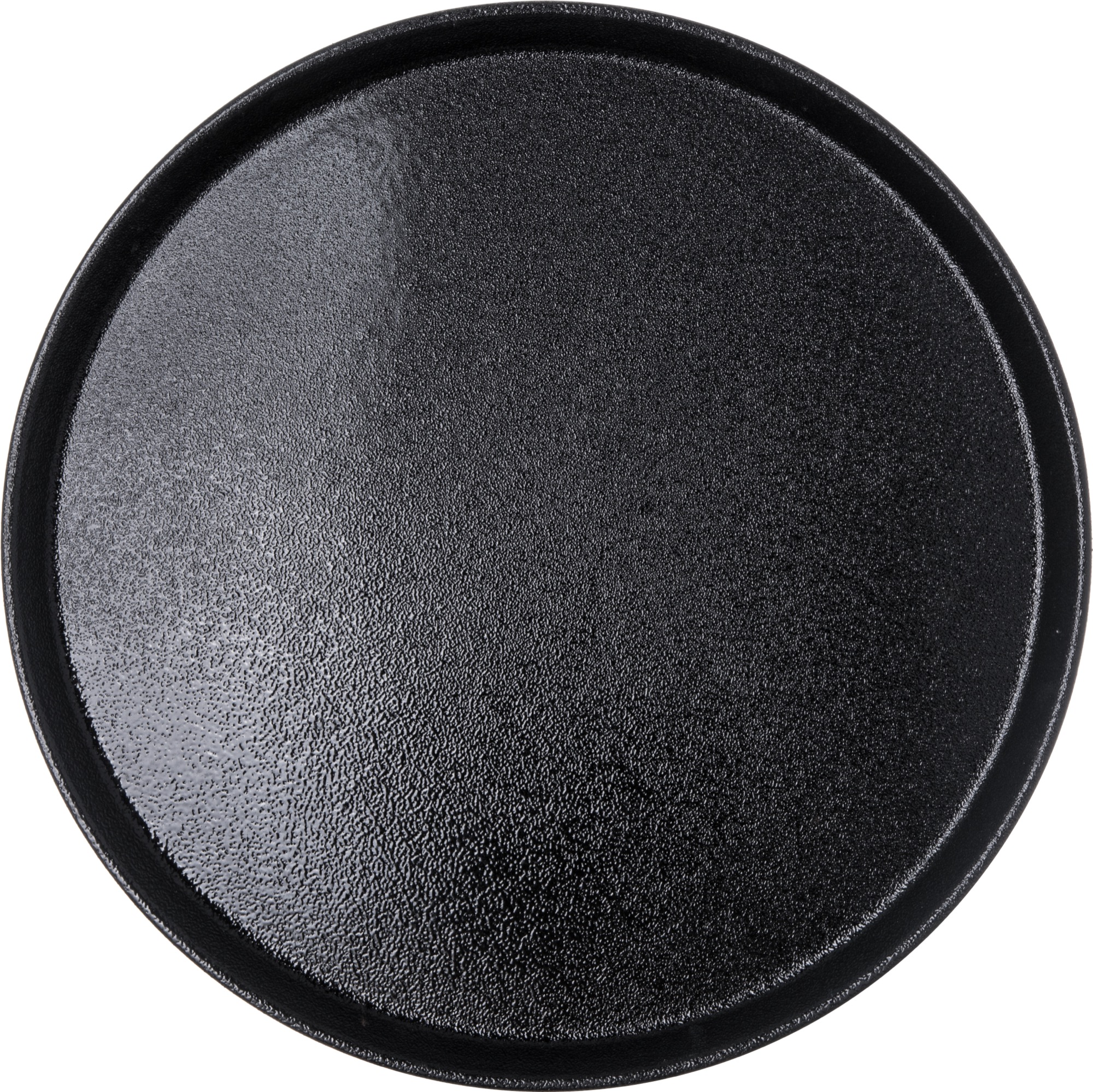 1600GR2004 GriptiteTM 2 Round Non-Skid Tray 400mm in Black specially designed stain & odour resistant