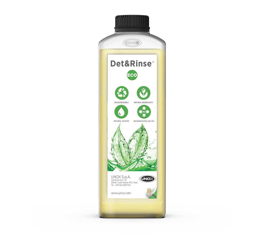 Unox CLEANING AGENTS DET&Rinse™ Eco MIND.Maps