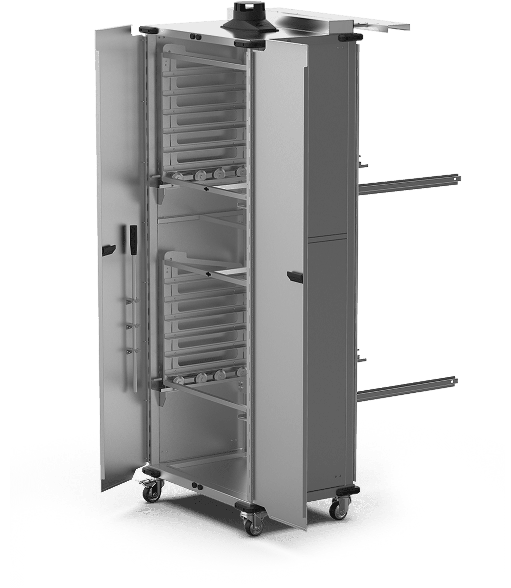 Unox XWBYCN-12EU-D QUICK.Load Trolley 6+6 with doors