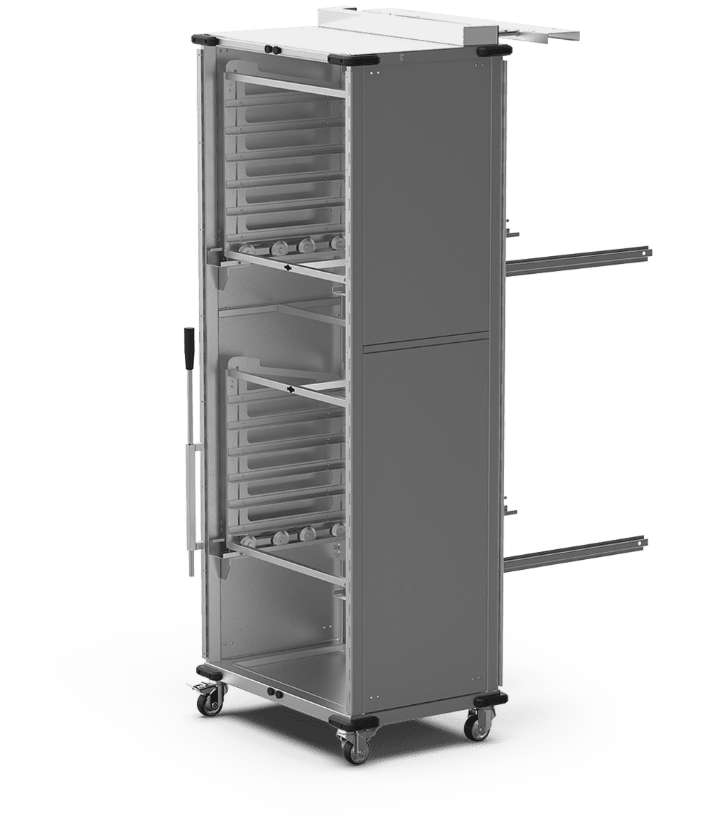 Unox XWBYCN-12EU QUICK.Load Trolley 6+6 without doors