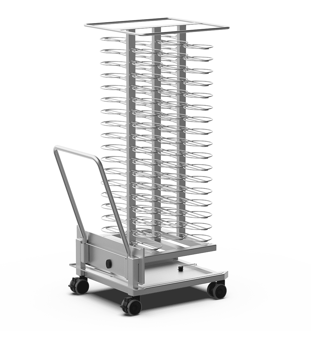 Unox XEVTL-102P Mobile Plate Trolley