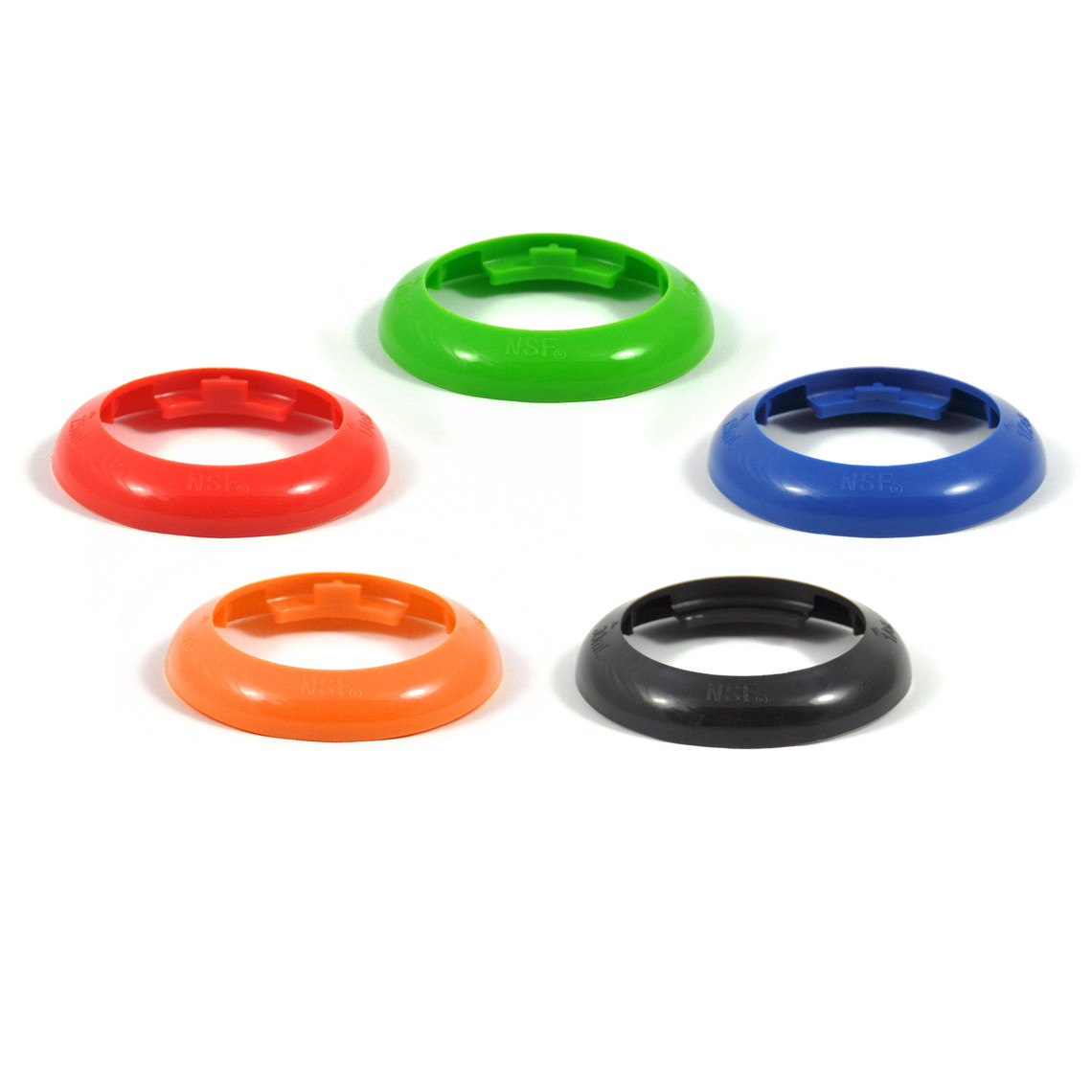 P9888-1 - Assorted 5-ring pack, 1/4oz, 1/3oz ,1/2oz, 3/4oz and 1oz