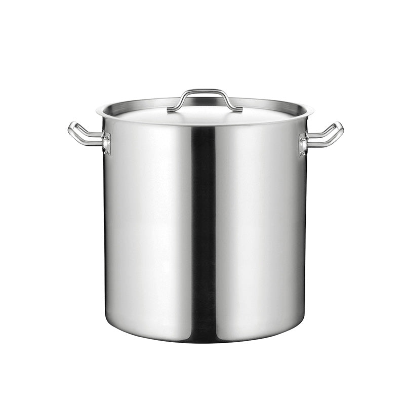 kitchen knock - Stock Pot - (03) - IH - S/S 304 Stainless Steel 12L - Ø250mm*250mm*0.8mm