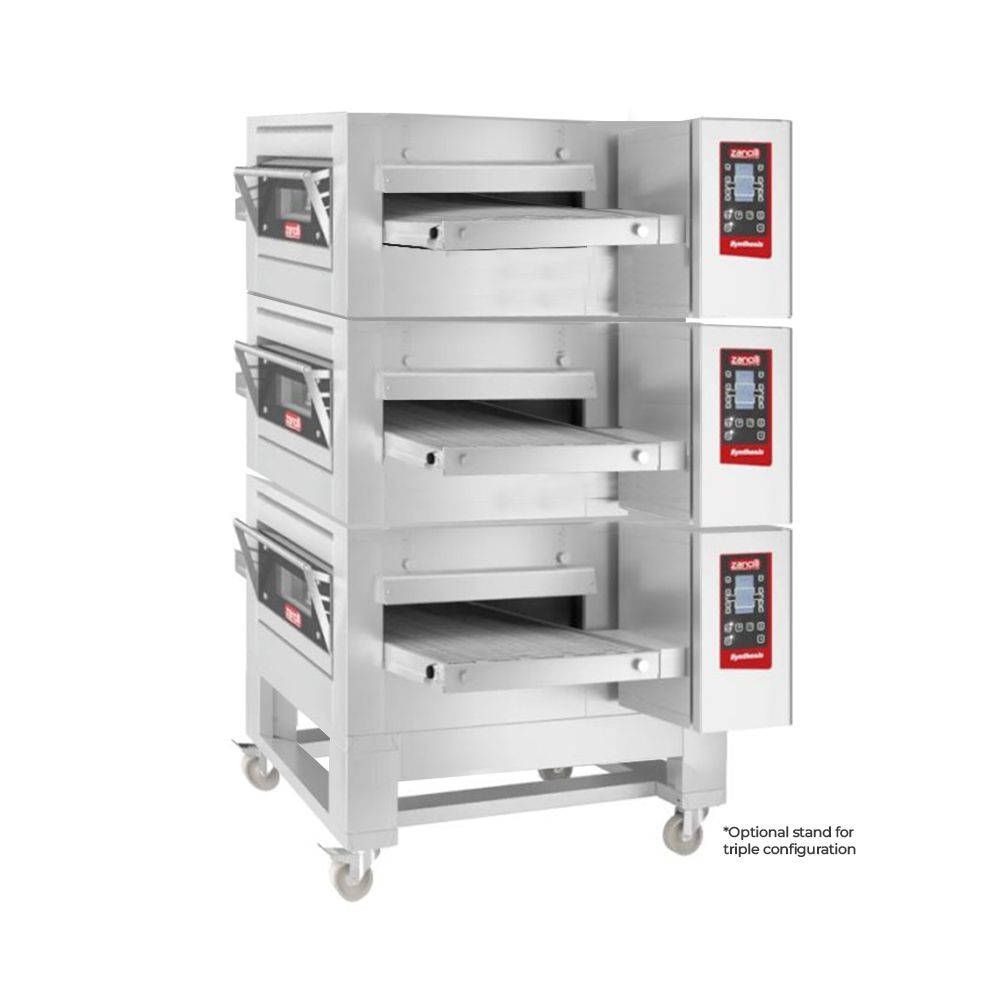 Zanolli Synthesis 08/50G-3 Triple Stacked  20 Inch Gas Impingment Conveyor Oven