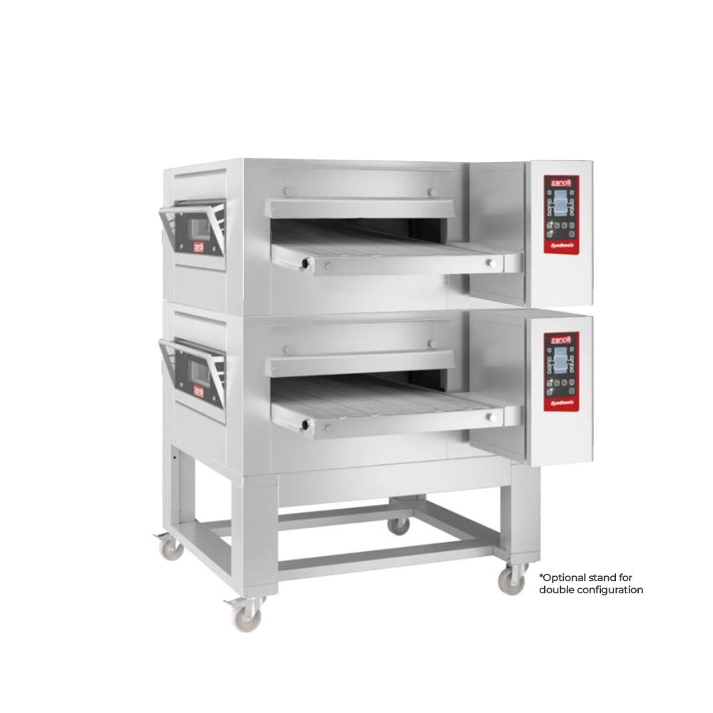 Zanolli Synthesis 11/65G-2 Double Stacked 26 Inch Gas Impingment Conveyor Oven