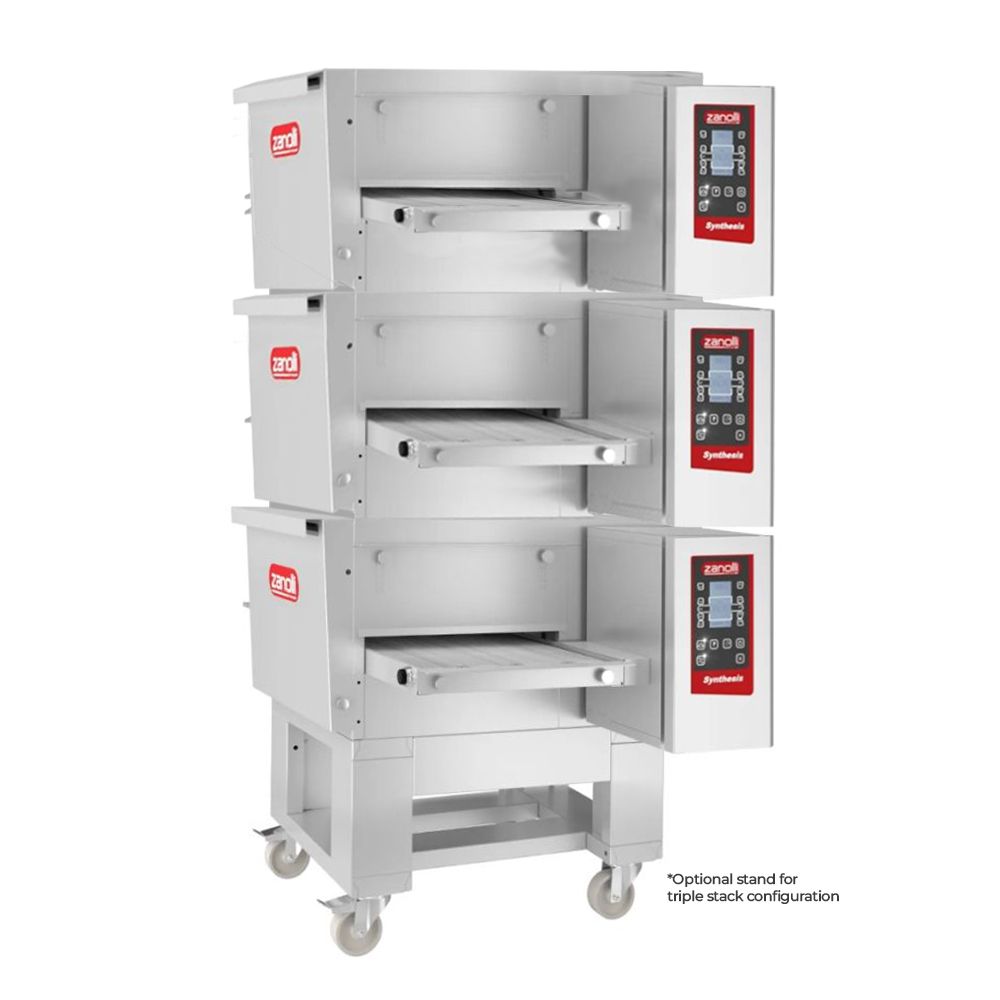 Zanolli Synthesis 06/40G-3 Triple Stacked 16 Inch Gas Impingment Conveyor Oven