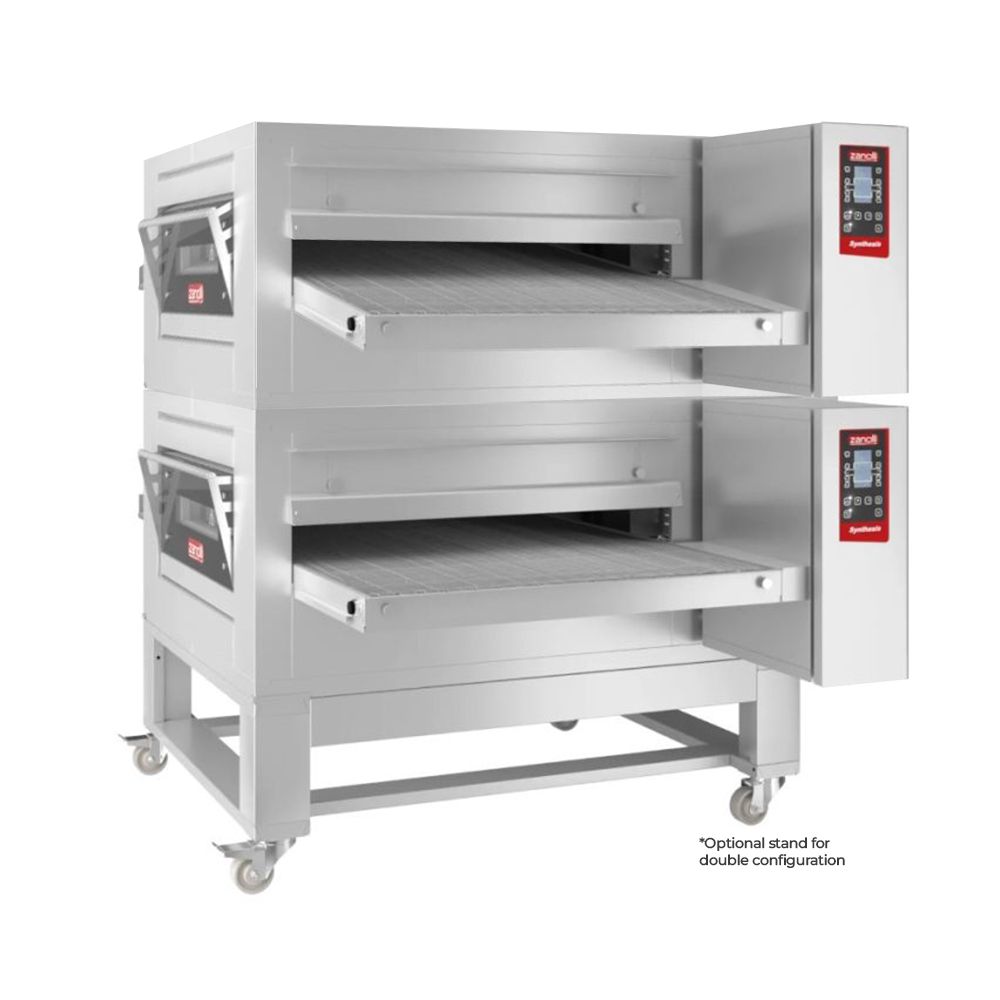 Zanolli Synthesis 12/100G-2 Double Stacked  40 Inch Gas Impingment Conveyor Oven