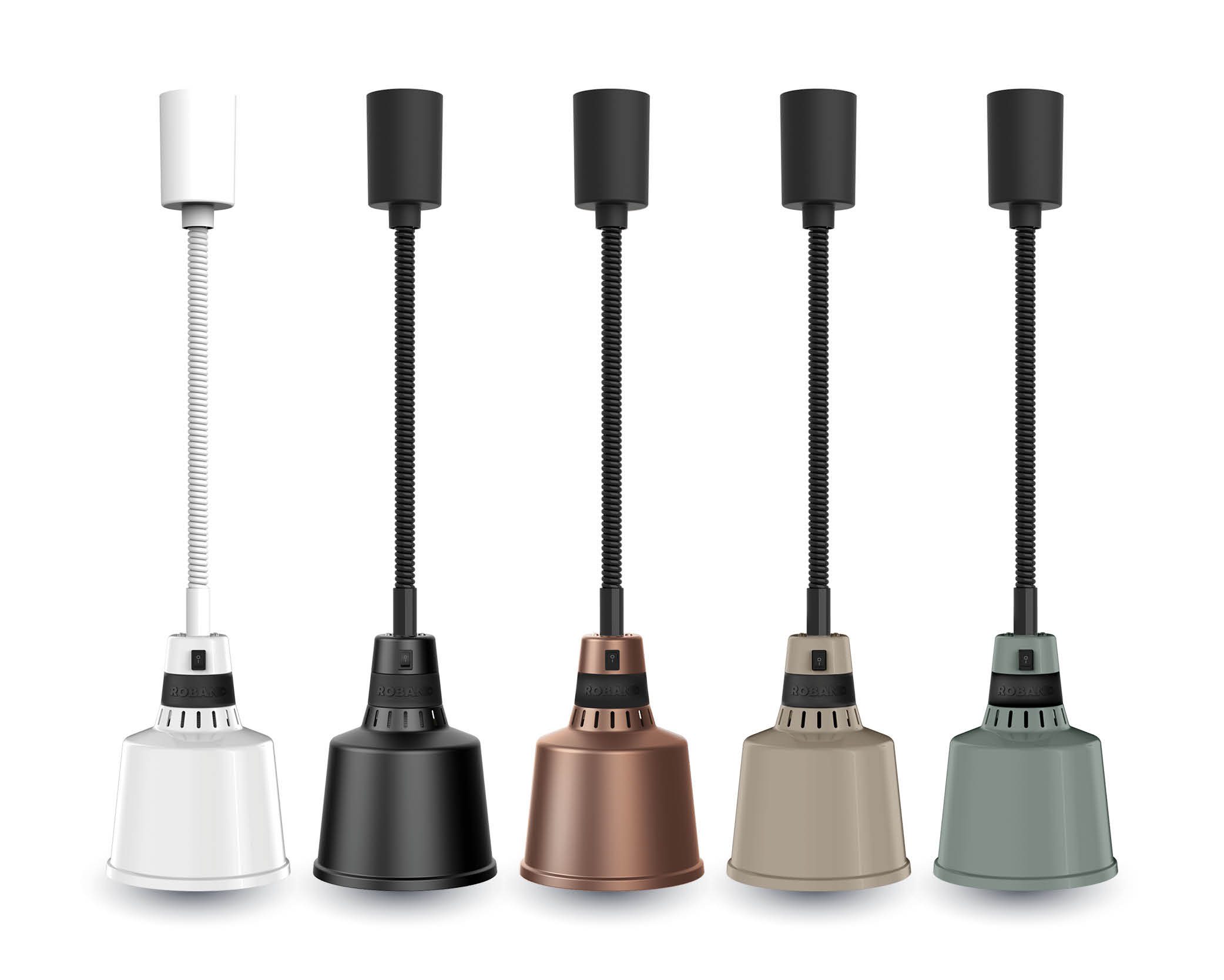 PR20CC - Roband Pendant Heat Lamp 200 Series Custom Colour