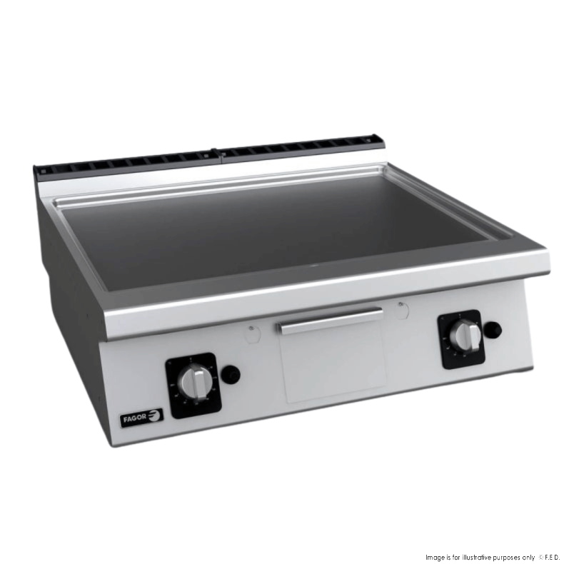 2NDs: Fagor Kore 700 Bench Top Chrome Gas Griddle NG - FT-G710CL-NSW2075