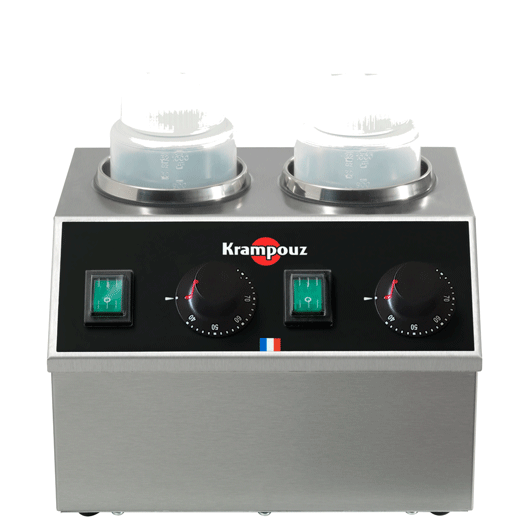 KR-242352 - Krampouz - TOPPING WARMER DOUBLE 2 X 1 LITRE BOTTLE