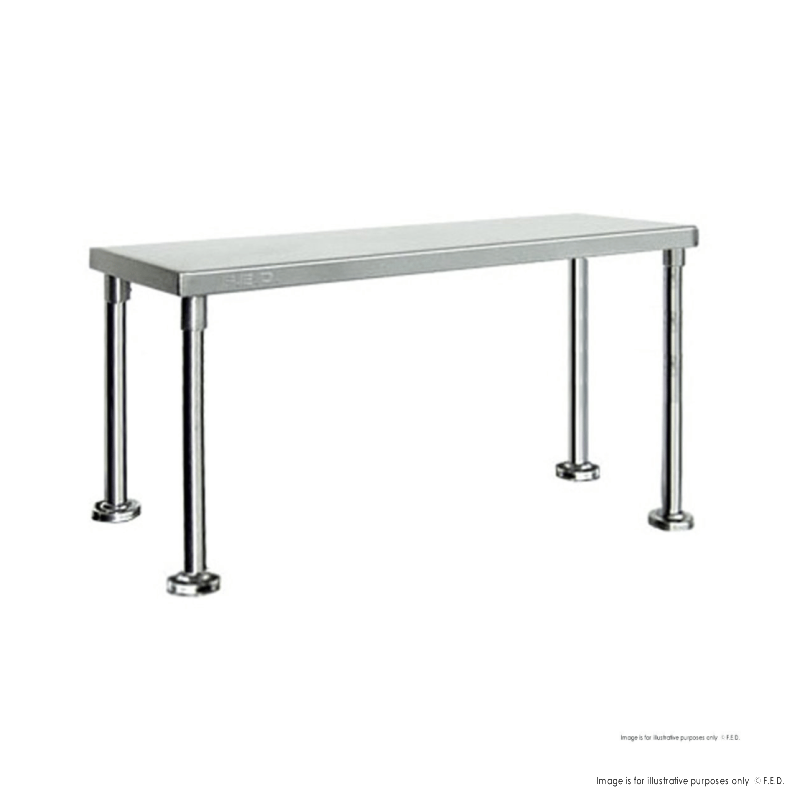 Single Tier 400mm Deep Workbench Overshelf 450mm High WBO1-1500-400