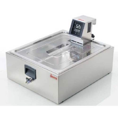 Sirman Stainless steel container with lid and outlet 2/1 GN - 69062500R