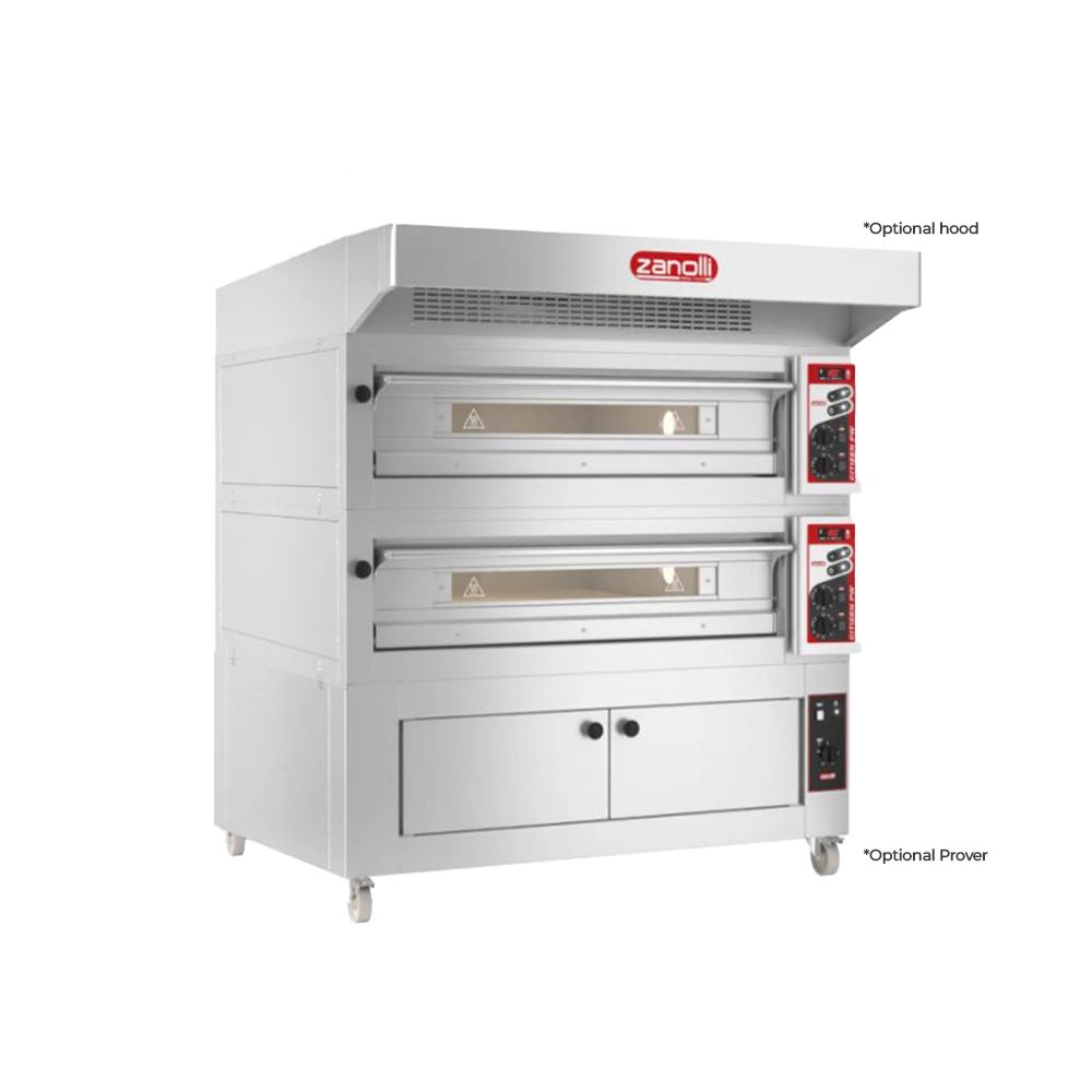Zanolli Citizen PW 6+6 Electric Double Deck Pizza Oven – 6+6 Pizza Capacity