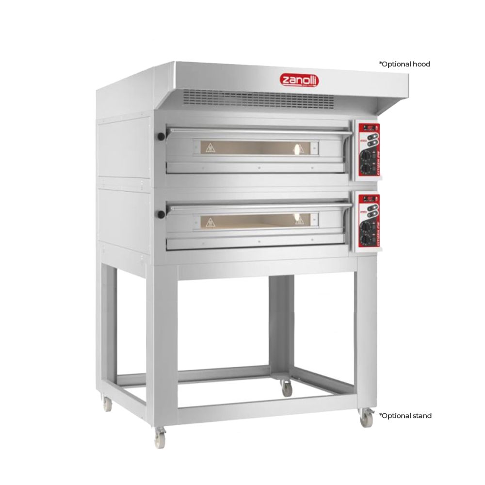 Zanolli Citizen PW 9+9 Electric Double Deck Pizza Oven – 9+9 Pizza Capacity