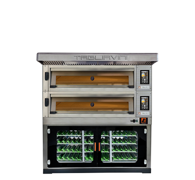 Tagliavini 2EMT34676BSPT - 2 Deck Electric Modular Deck Oven / Prover Under