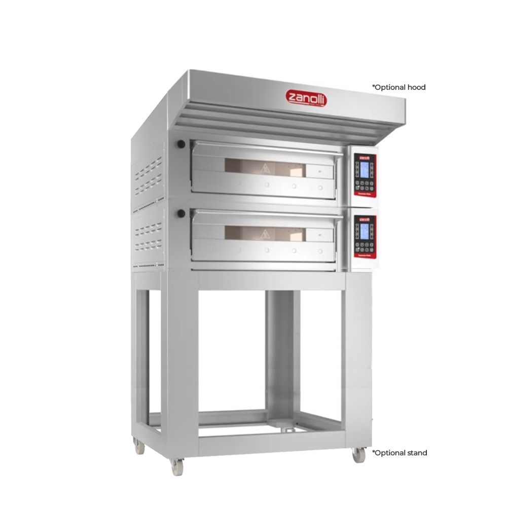 Zanolli Teorema Polis 2S/MC18-2 Double Deck Bakery Oven  – 2 + 2 Tray (400 x 600) Capacity