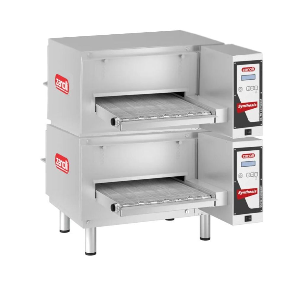 Zanolli Synthesis 05/40E-2 Double Stack 16 Inch Electric Impingment Conveyor Oven