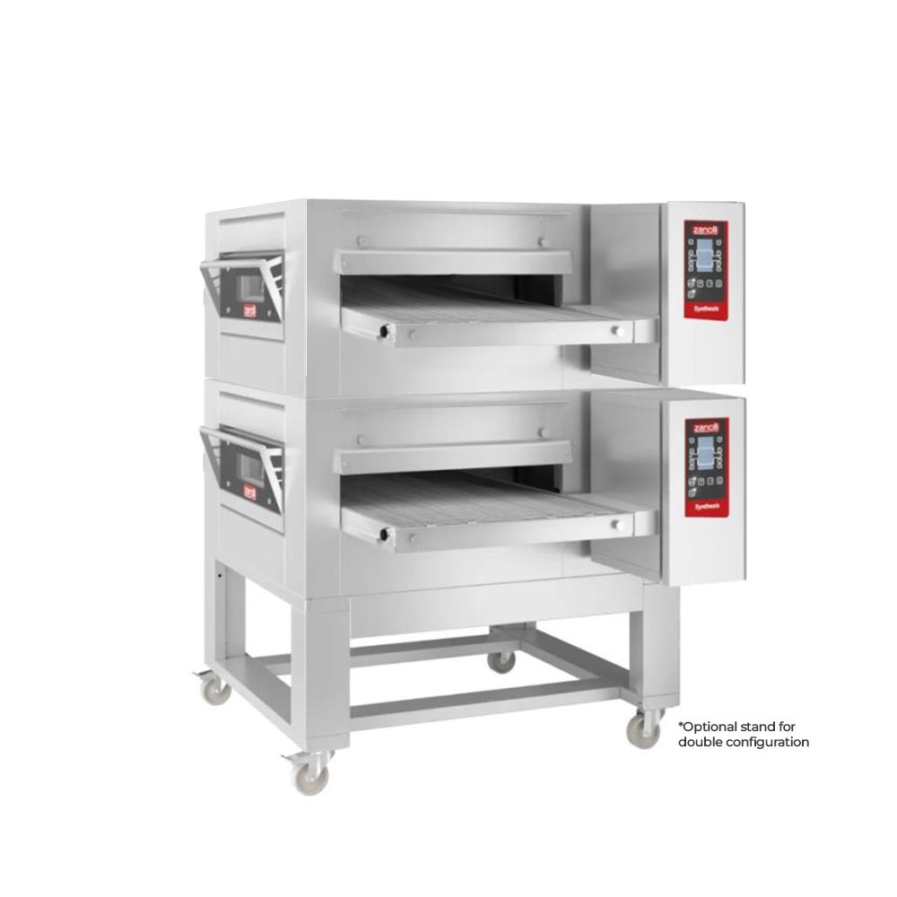 Zanolli Synthesis 11/65E- 2 Double Stacked 26 Inch Electric Impingment Conveyor Oven