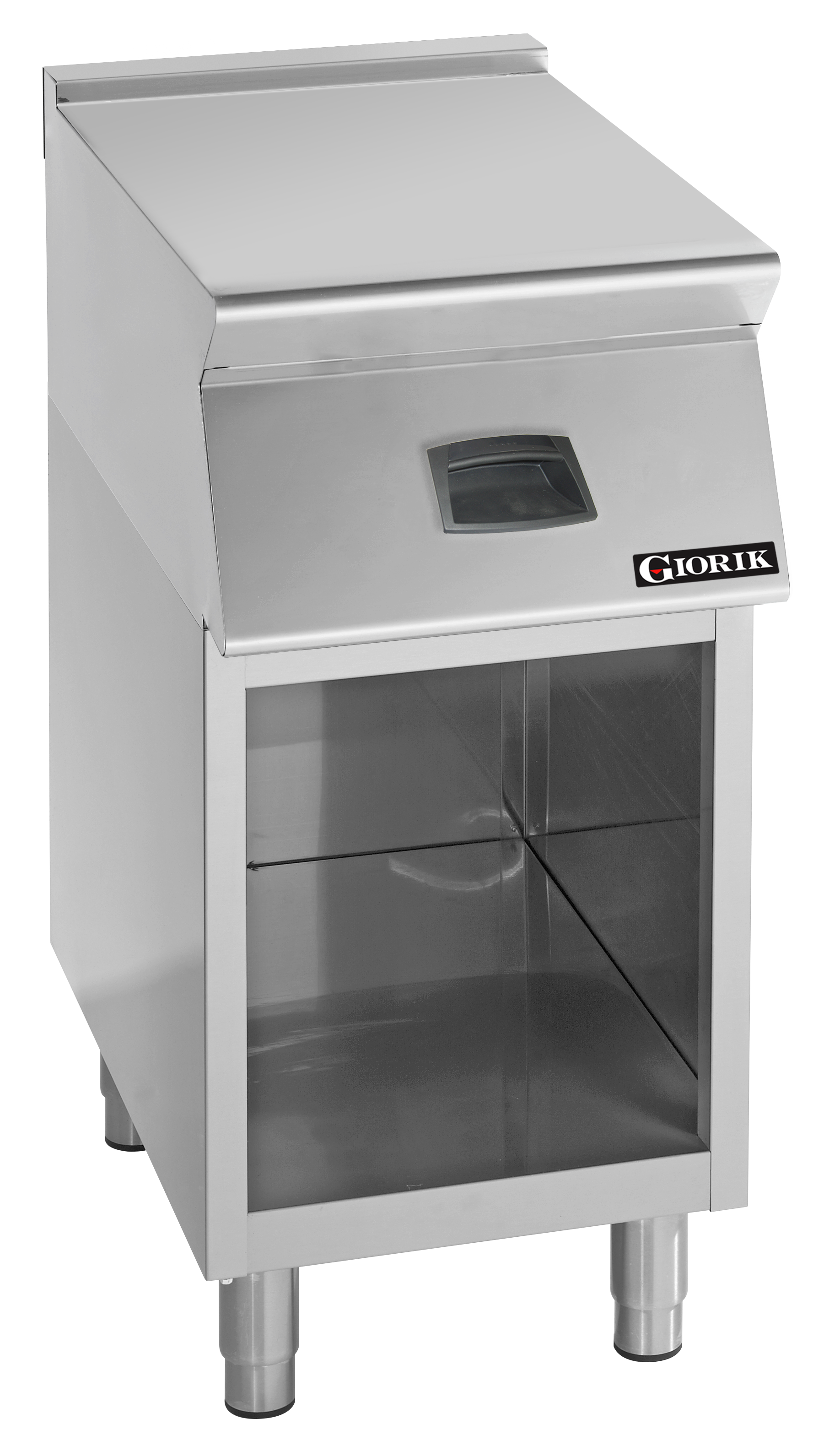 Giorik 700 Series   600mm Wide Ambient Worktop with Drawer on Open Base EN73CG