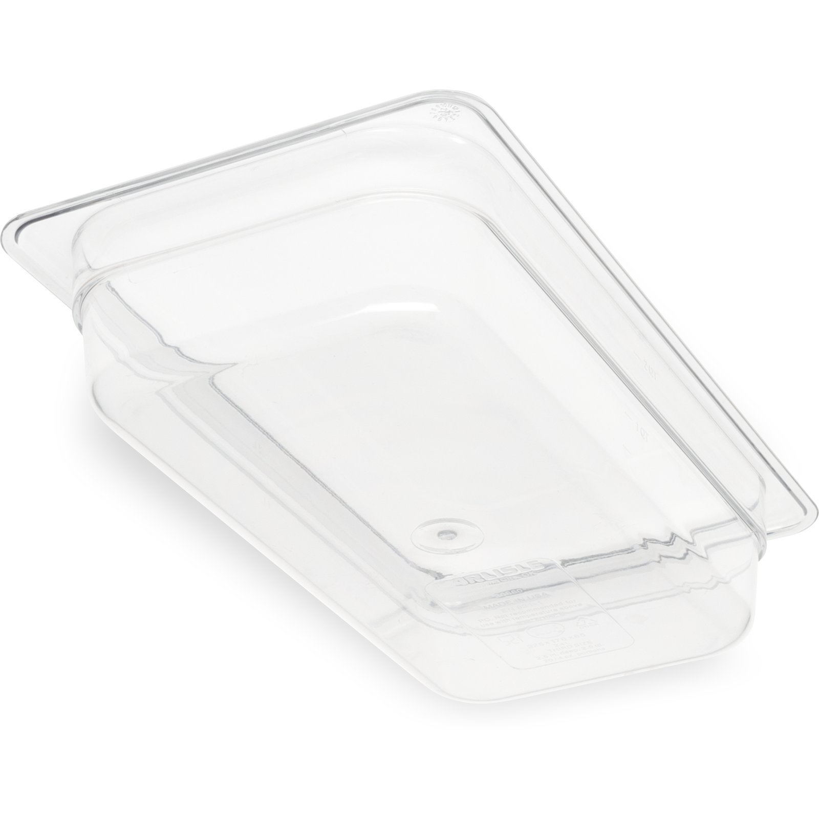 3066007 – StorPlus™ Polycarbonate Food Pan 1/3 Size, 65mm Deep – Clear