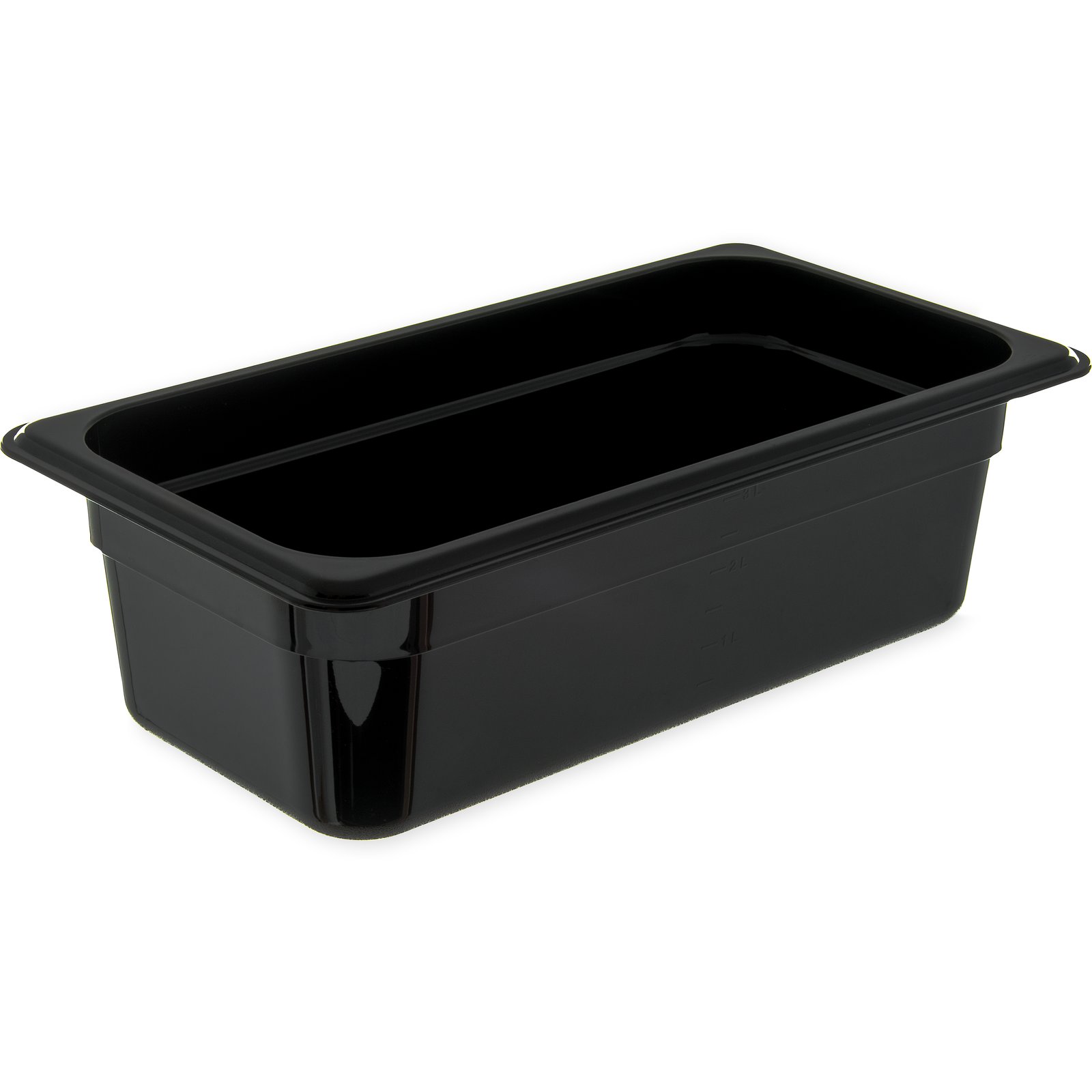 3066103 – StorPlus™ Polycarbonate Food Pan 1/3 Size, 100mm Deep – Black