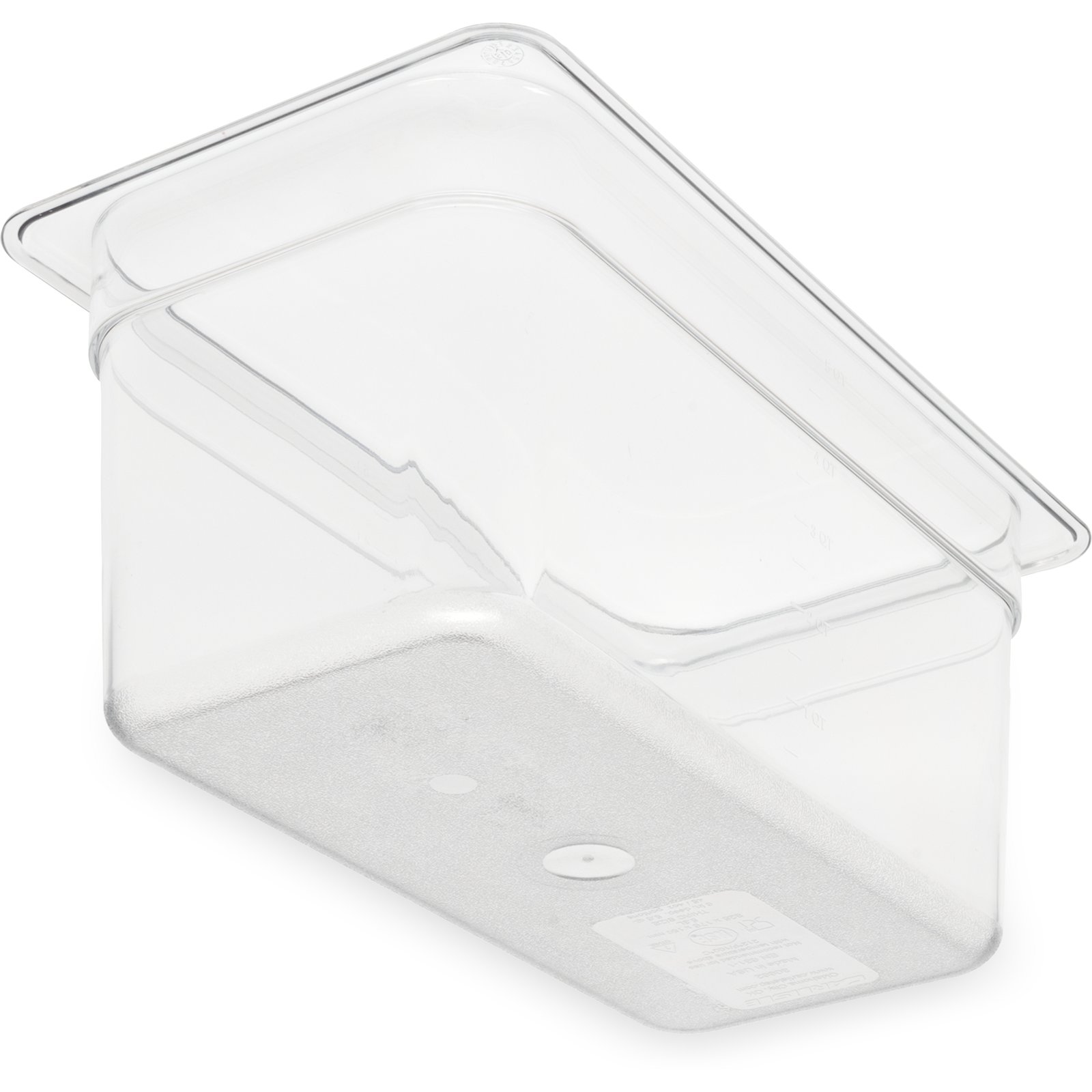 3066207 – StorPlus™ Polycarbonate Food Pan 1/3 Size, 150mm Deep – Clear