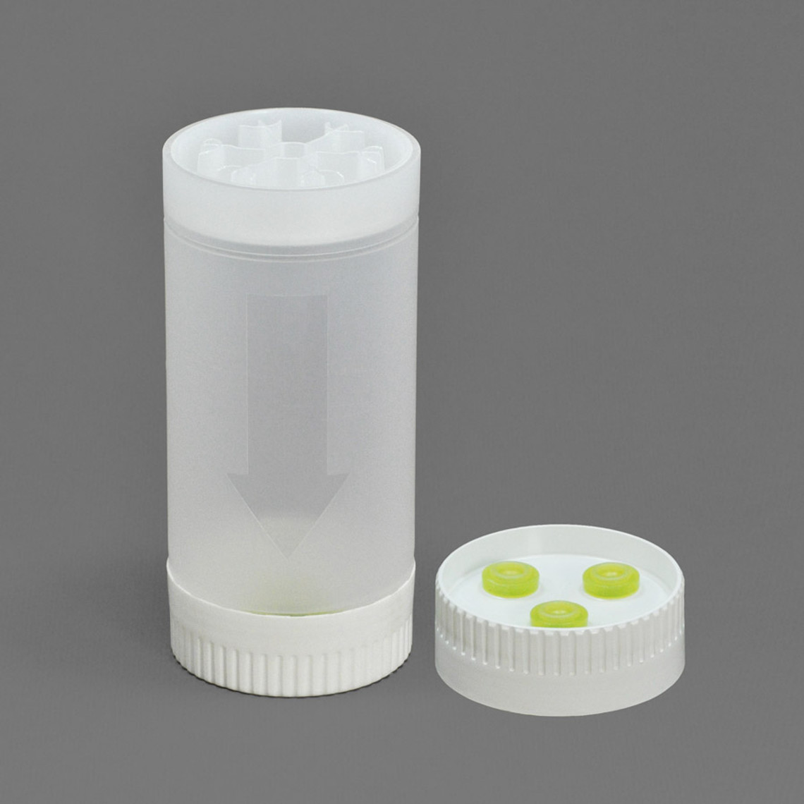 GB21X3-220-6 - 21oz Sauce Gun Bottle with medium valve 3-HOLE dispensing caps