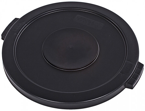 34102103 Carlisle Bronco Black Round Waste Bin Lid to suit 75L Bronco Waste Bins 508mm x 32mm