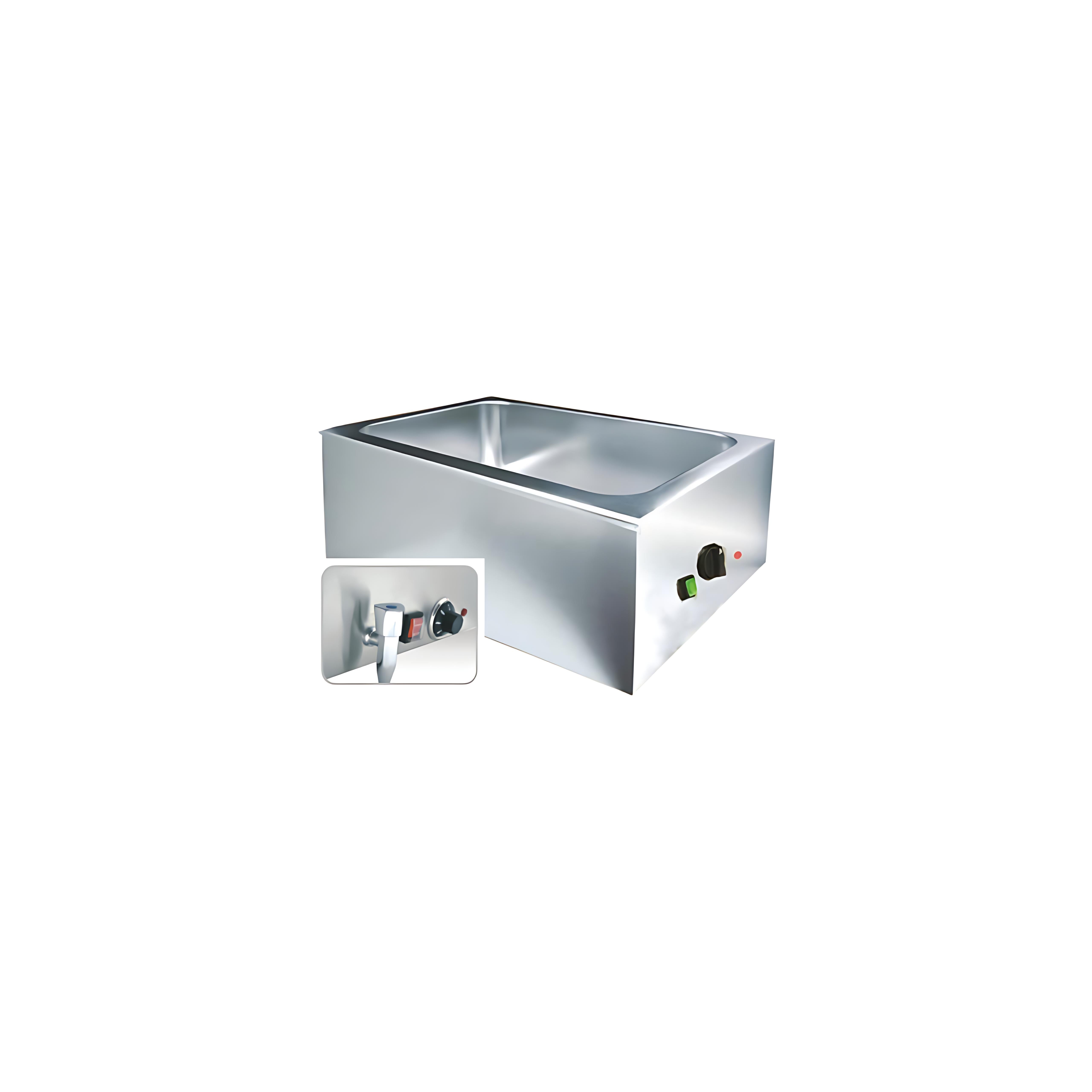 kitchen knock - Electric Bain Marie 1/1 - 600mm*338mm*243mm - ZCK165BT