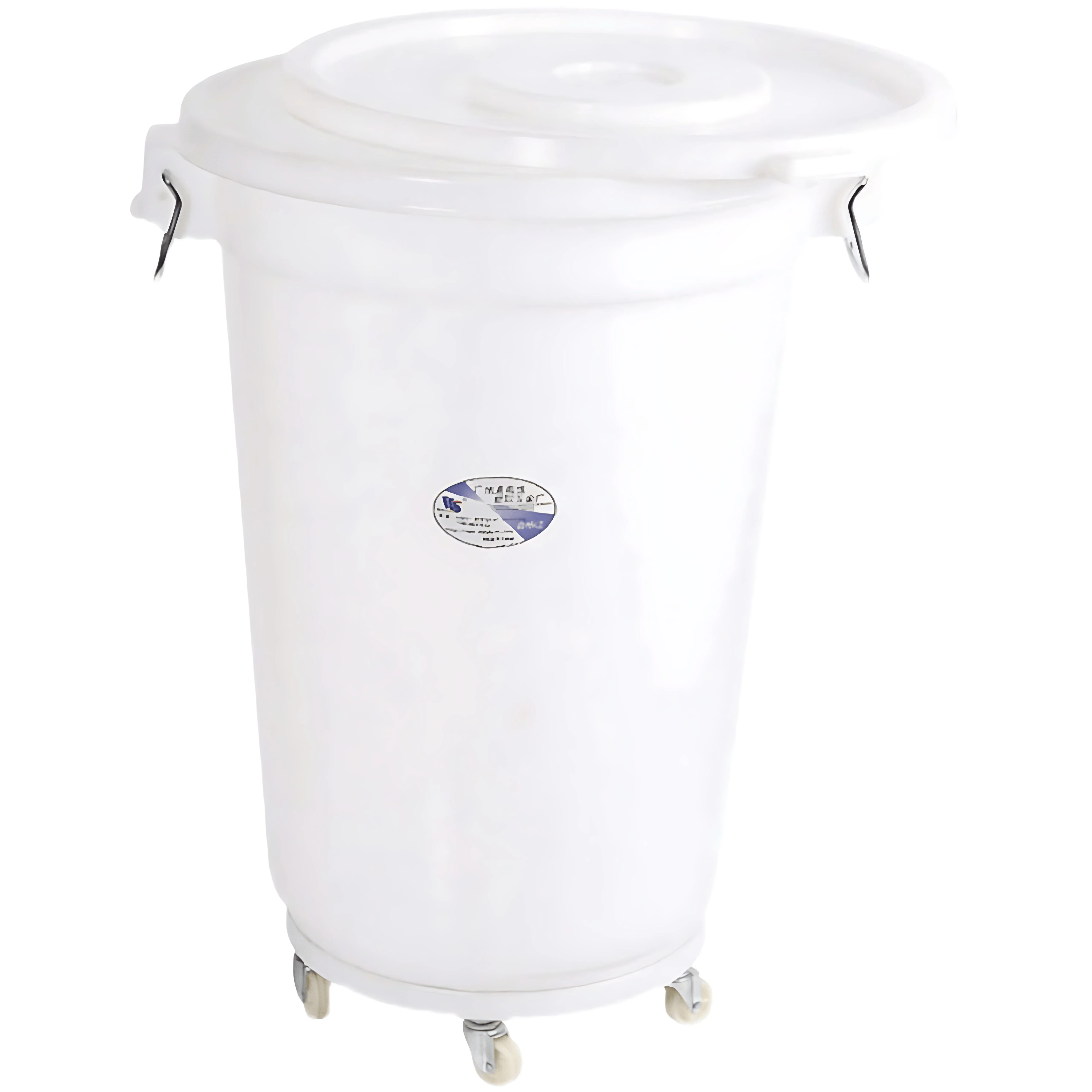 kitchen knock - Plastic Bin White - 150L - Lid