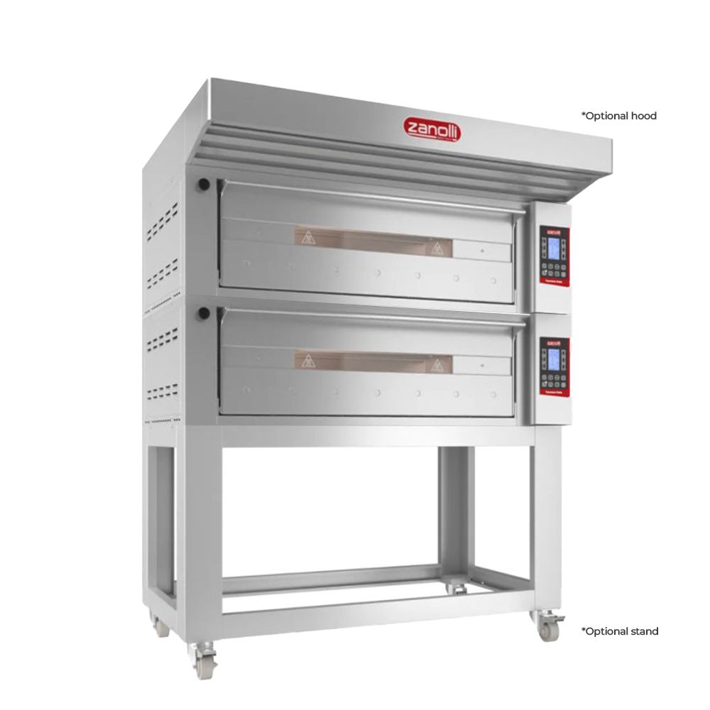 Zanolli Teorema Polis 3/MC26-2 Double Deck Bakery Oven  – 3 + 3 Tray (400 x 600) Capacity